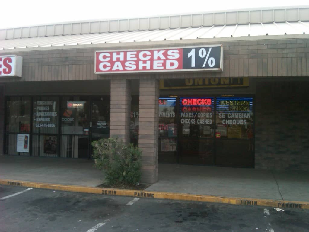 Check Cashing Glendale, AZ Checks Cashed 1 Get Fast Cash